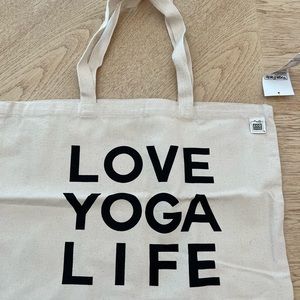 Funky Yoga canvas bag… NWT!!!!